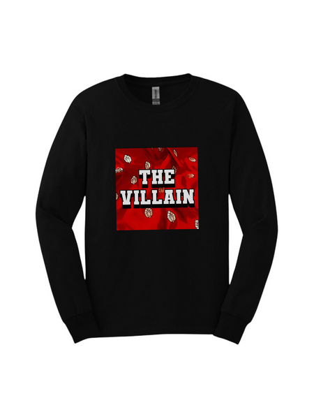 Villain Long Sleeve Tee – underthelaaldupatta
