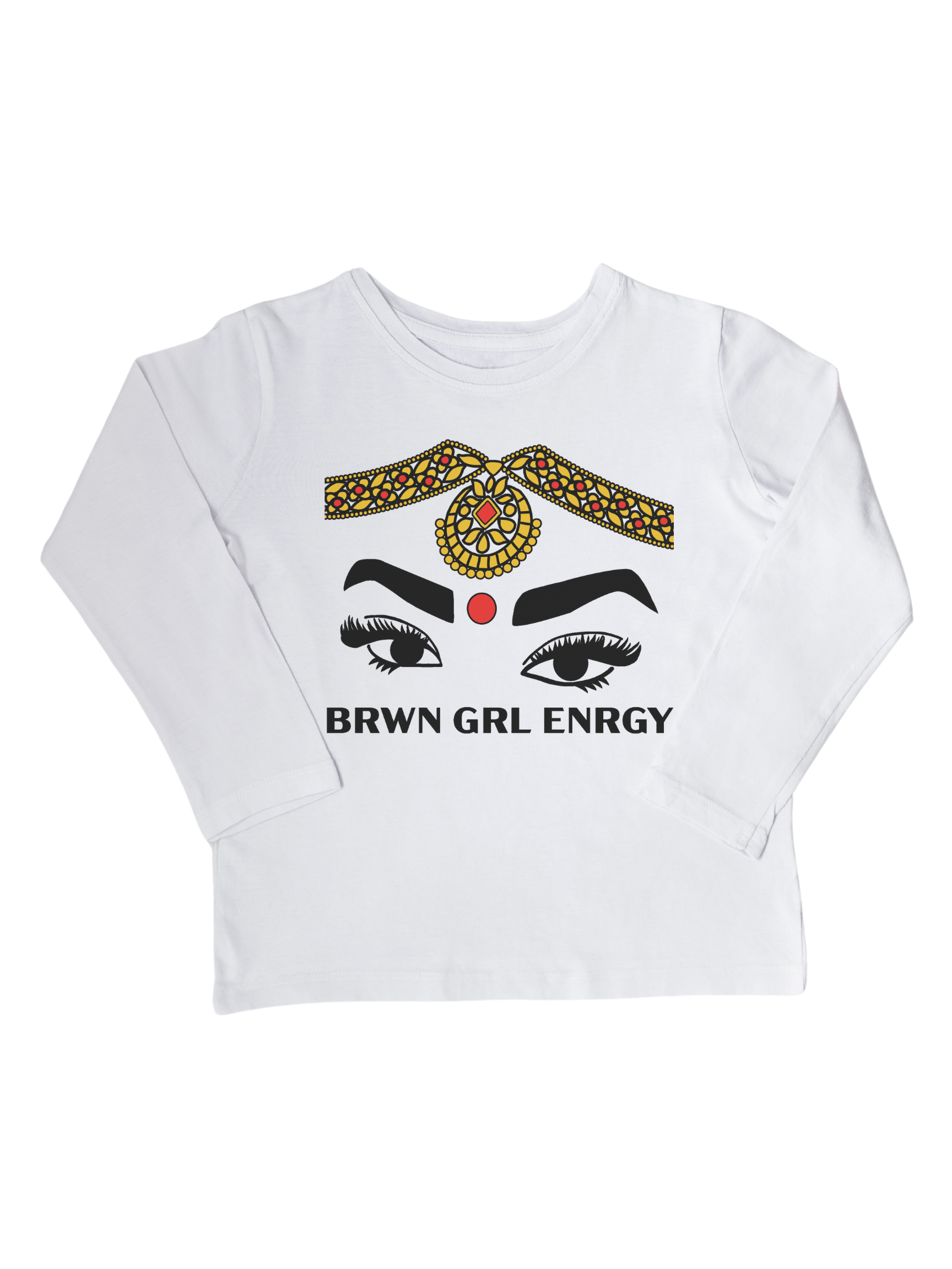 BRWN GRL ENRGY Long Sleeve Tee