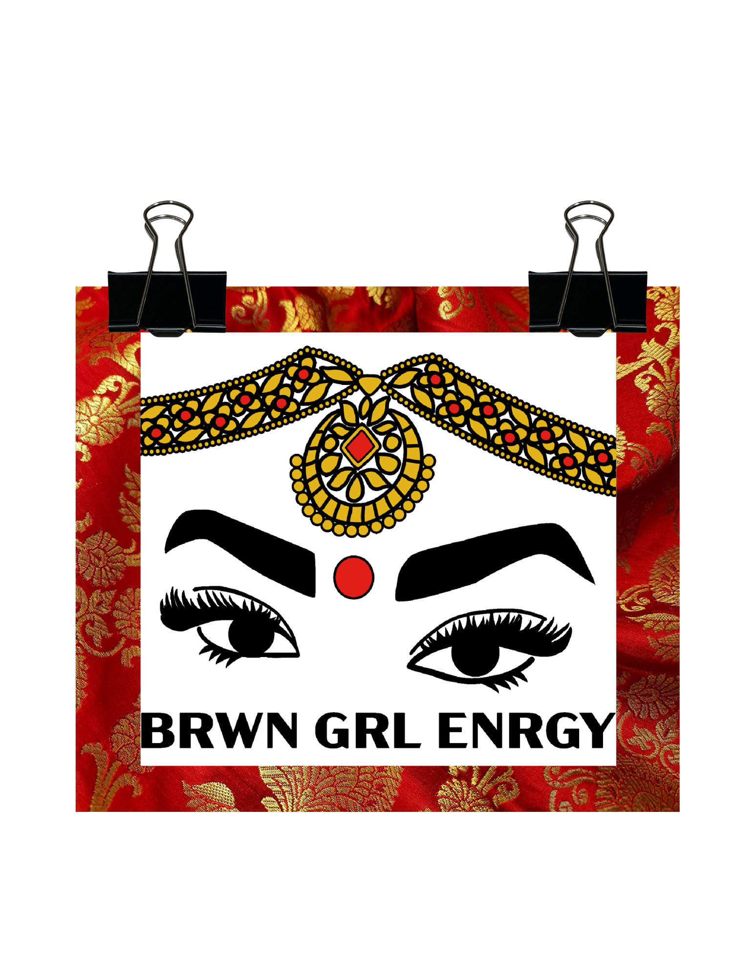 BRWN GRL ENRGY - Print